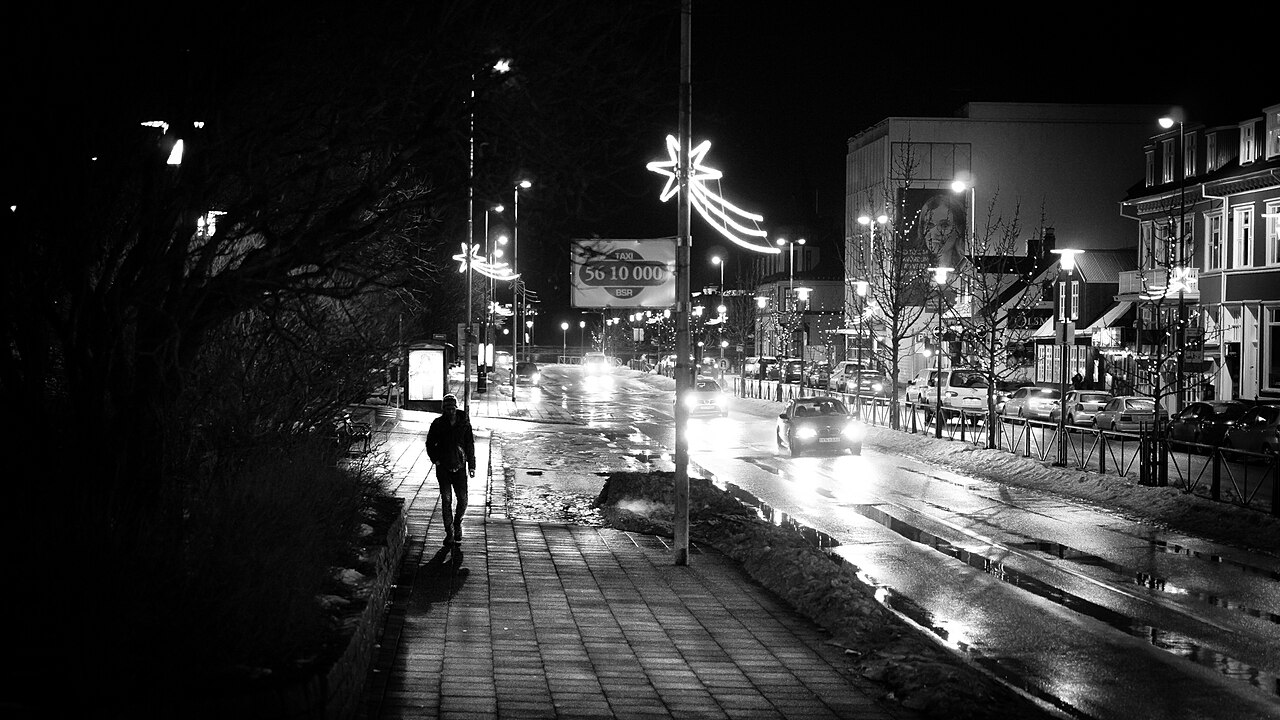 Fotografia de rua em preto e branco