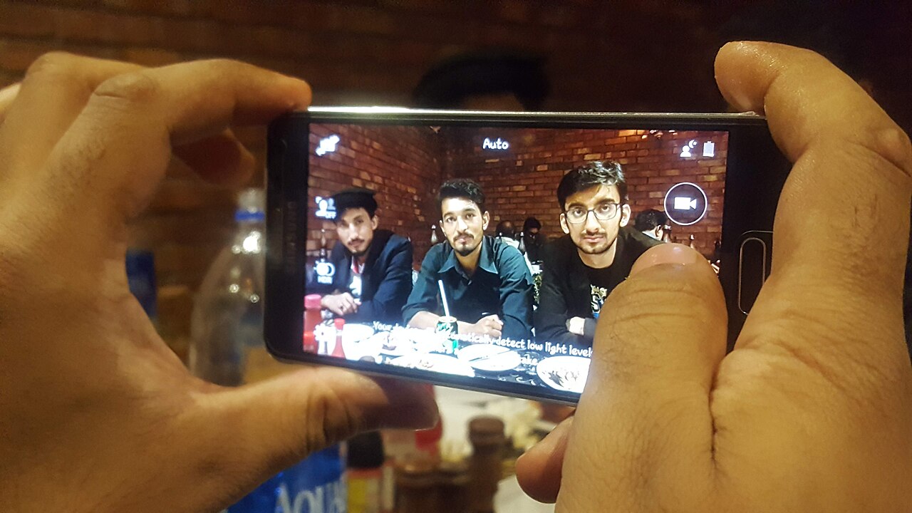 Fotografando com smartphone
