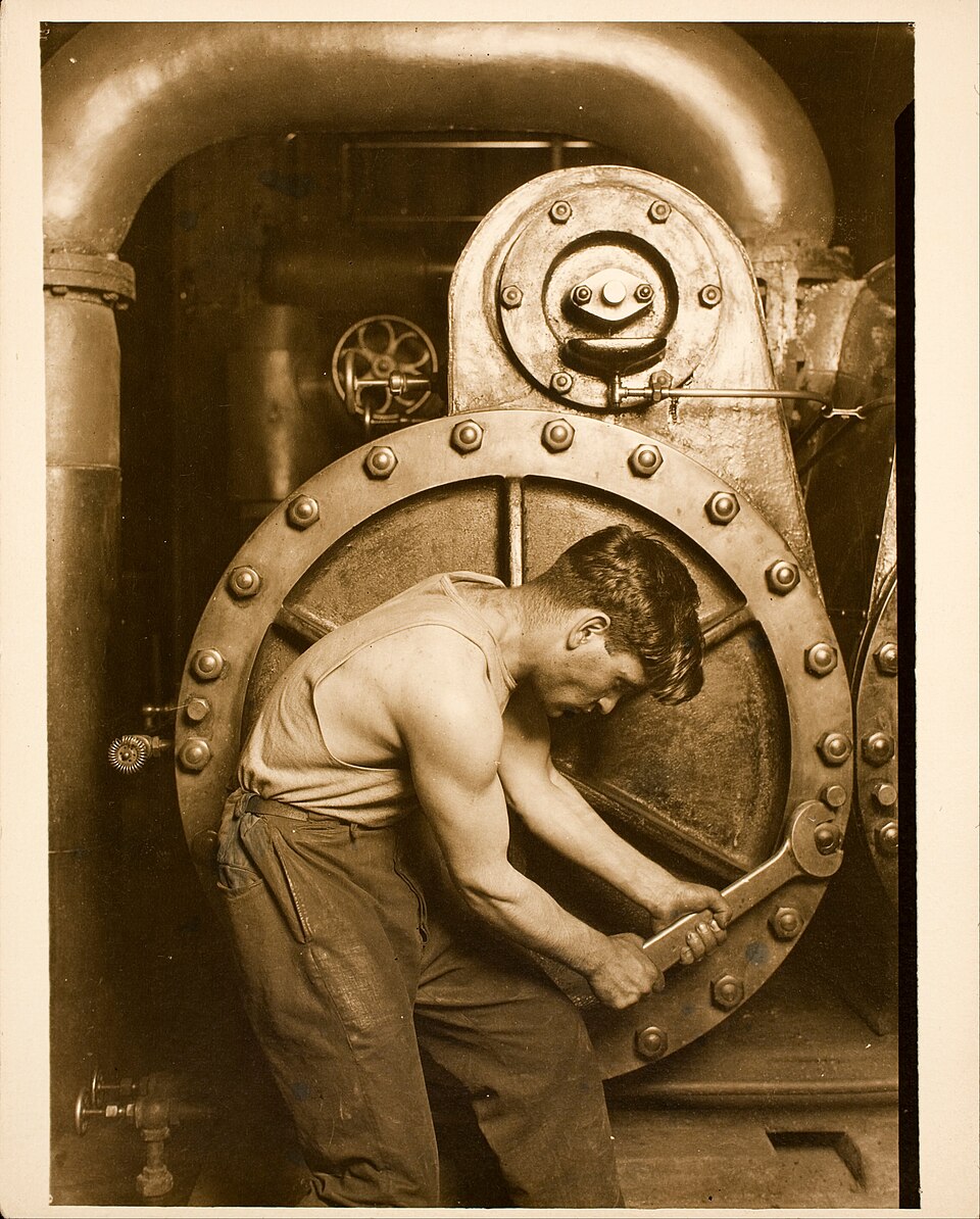 O Mecânico, de Lewis Hine (1920)